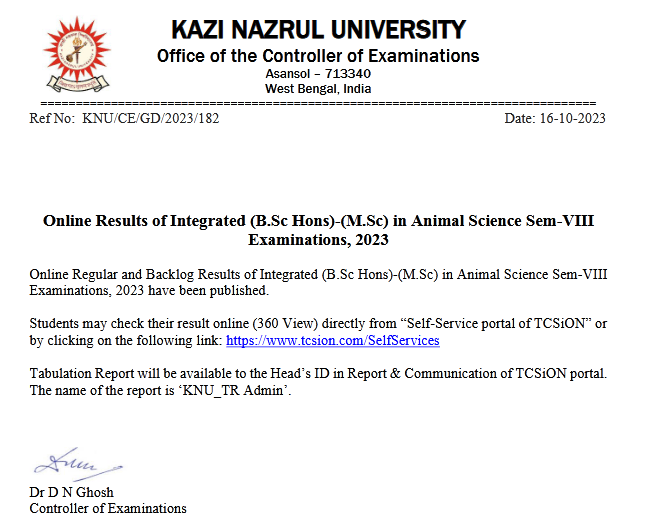 KNU Result