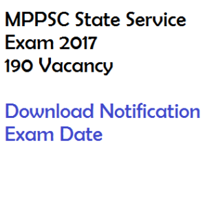 mppsc state service preliminary exam 2017 exam date 190 vacancy civil service administrative police madhya pradesh 2018 mppsc sse