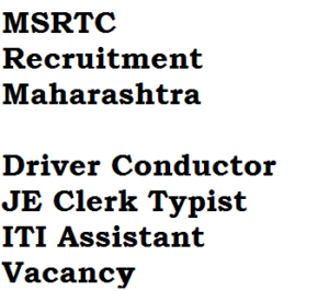 msrtc recruitment maharashtra 2017 apply online eligibility criteria iti je assistant clerk post job