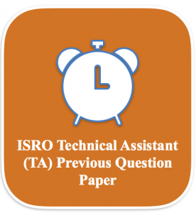 isro technical assistant previous years question paper download isro ta old solved question papers earlier years