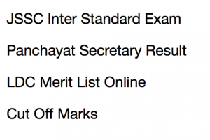 jssc panchayat secretary result 2023 cut off marks merit list ldc lower division clerk jharkhand ssc expected cut off marks