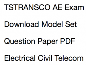 tstransco ae previous paper download solved pdf assistant engineer previous years question paper download fully solved solution mcq questions answers old solved set pdf telangana civil electrical telecom electronics