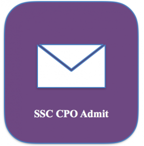 ssc cpo admit card 2018 hall ticket download staff selection commission police sub inspector asi si cbt tier 1 tier 2