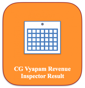 cg vyapam ri result 2023 revenue inspector merit list expected cut off marks check online cgvyapam.choice.gov.in