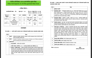 MPSC PSI Main Exam Syllabus 2022 Download PDF