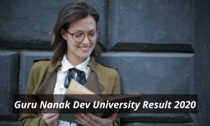GNDU Result 2020 Semester 1st 2nd 3rd 4th 5th 6th Exam Results gndu.ac.in Guru Nanak Dev University Exam Results 2019-2020 Download