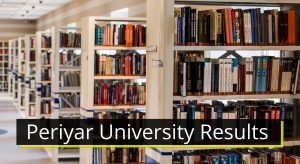 Periyar University Results 2024