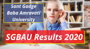SGBAU Results 2020 1st 2nd 3rd 4th 5th 6th Semester BA BSc www.sgbauniv.ac.in Sant Gadge Baba Amravati University Examination Results 2019-2020