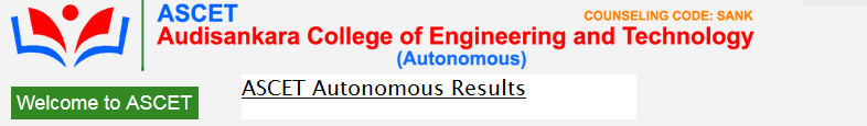 ASCET Autonomous Results