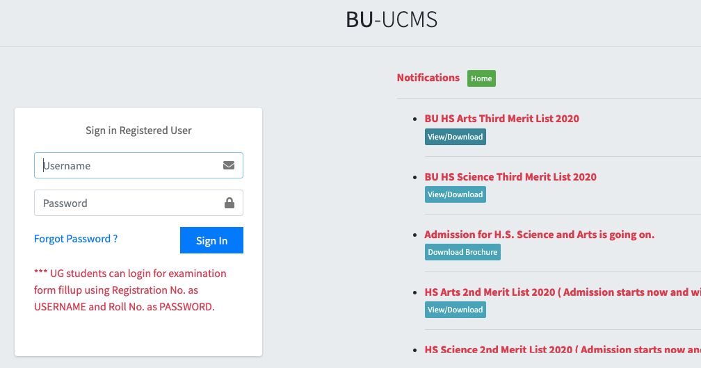 Bhattadev University Merit List 2023 download now