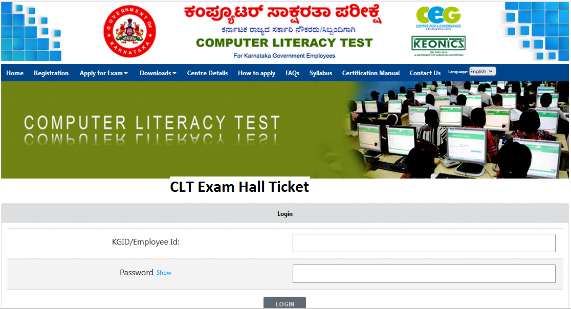 CLT Exam Hall Ticket 2025 {Out} Download Exam Date & Admit Card clt.karnataka.gov.in