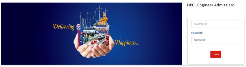 HPCL Engineer Admit Card