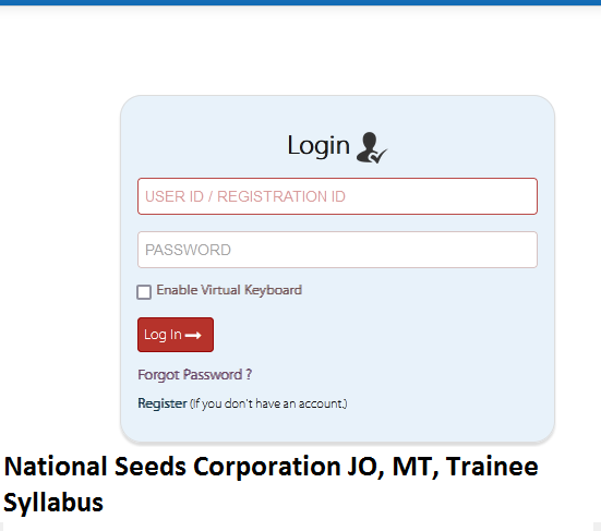 National Seeds Corporation JO, MT, Trainee Syllabus Download Exam Pattern