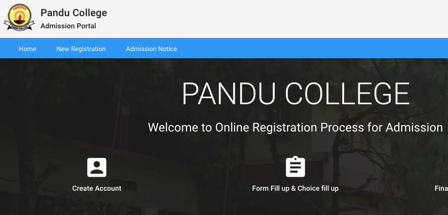 Pandu College Official Admission Portal 2023