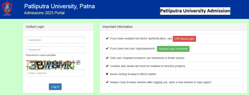 phd admission in patliputra university 2022