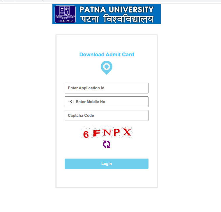 Patna University Admit Card 2022;