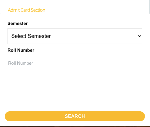 BBMKU Admit Card Downloading Process