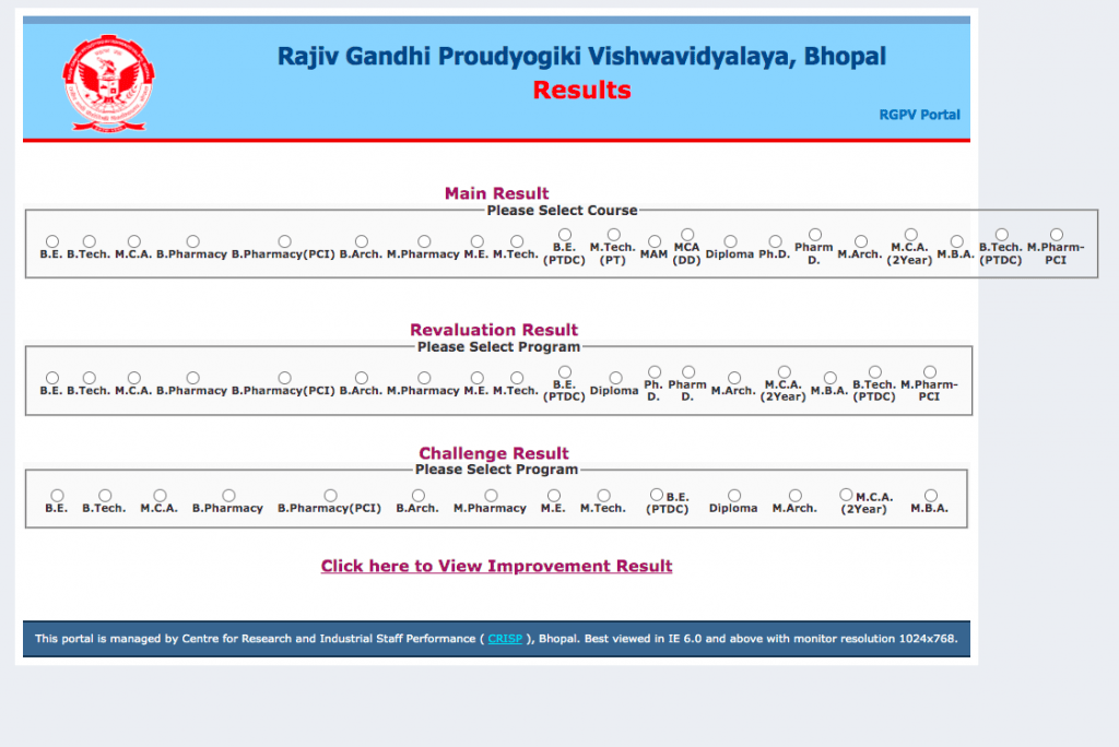 RGPV Result 2023