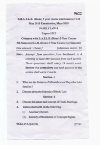 Mdu Question Paper MDU Previous Year Question Paper Download PDF