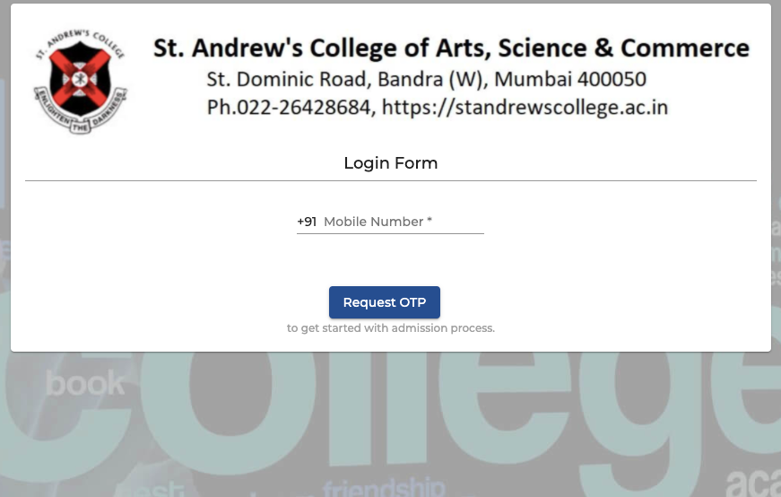 st andrews college of arts science & commerce first merit list 2023 download