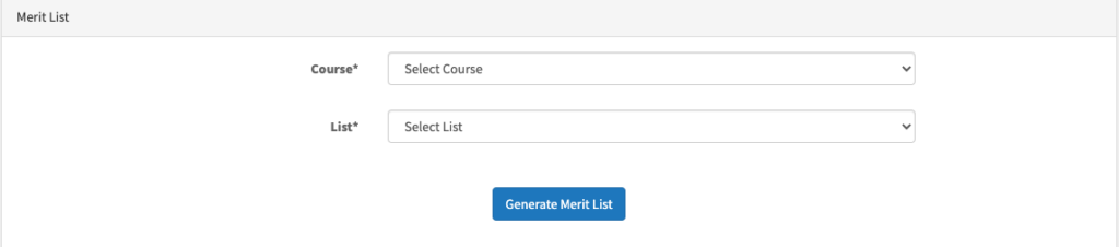 Arambagh Girls' College Merit List 2023 Online form fill up link