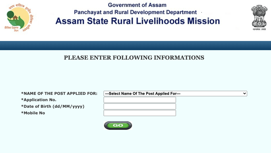 ASRLMS Admit Card 2023