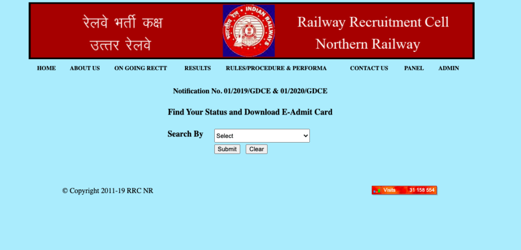 RRC Bhubaneswar GDCE Admit Card 2023 Out Download Now!!