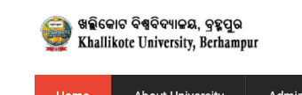 khallikote university berhampore admit card download