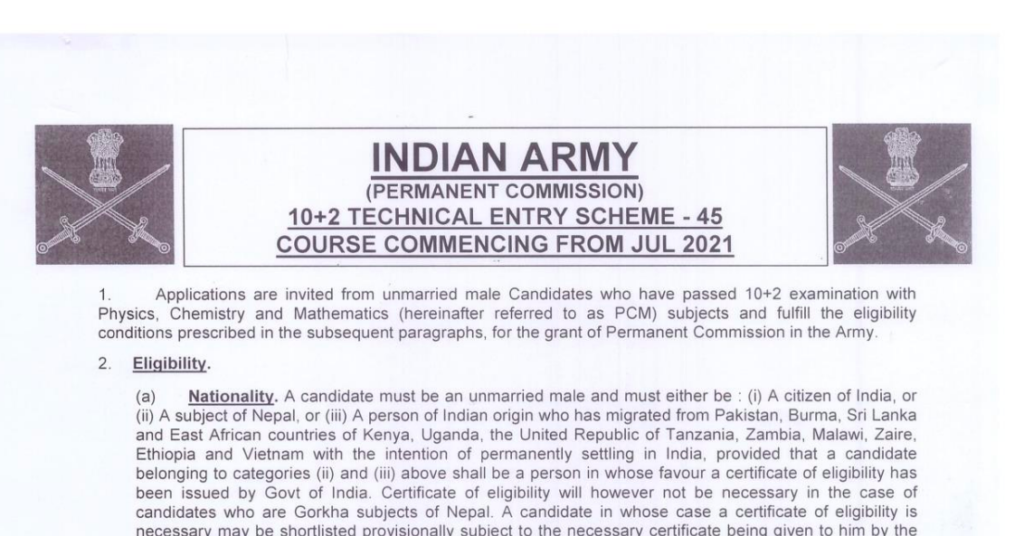 Indian Army TES Admit Card 2023