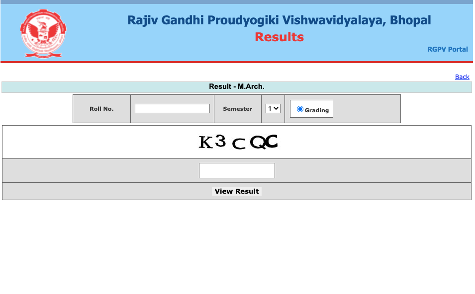 RGPV Result 2024 {Out} Semester 1st 2nd 3rd 4th 5th 6th Btech B Pharmacy