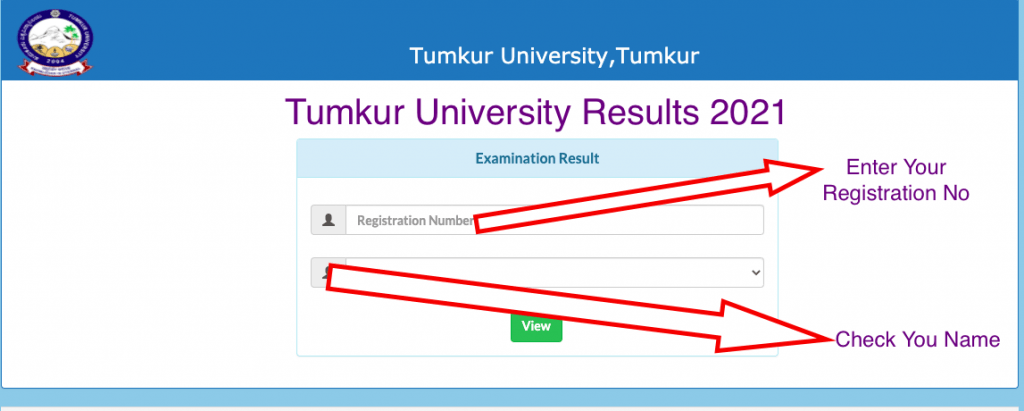 Tumkur University Results 2024