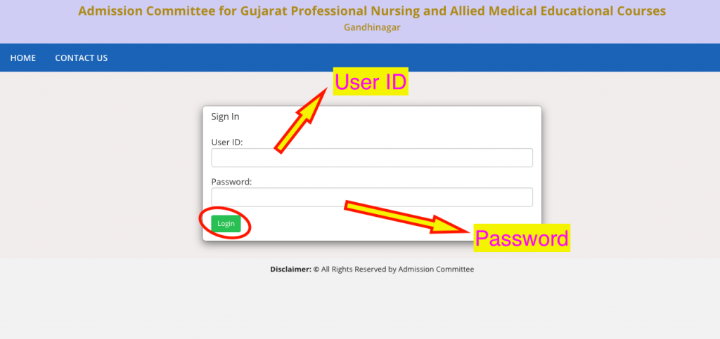 Gujarat Nursing Merit list 2023