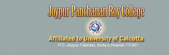 Joypur Panchanan Roy college Merit List 2023 ONLINE