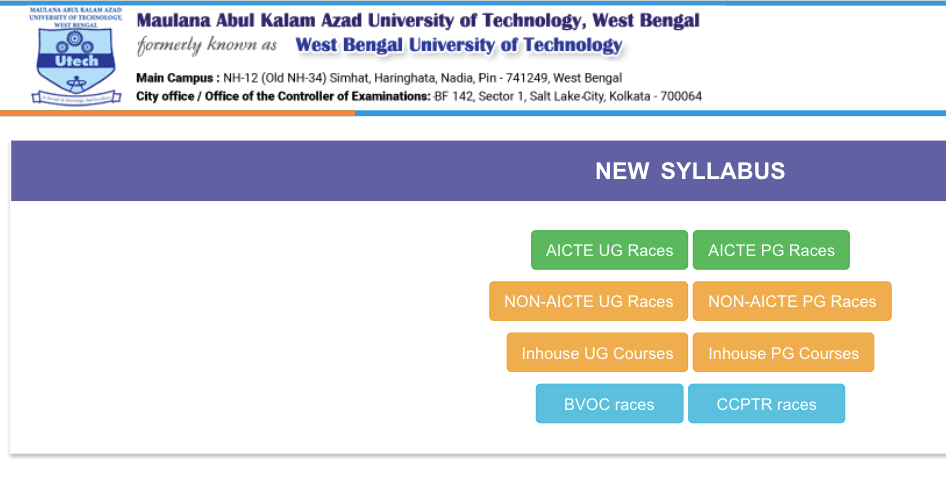 MAKAUT Syllabus 2023 