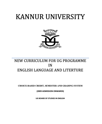 Kannur University Syllabus 2023