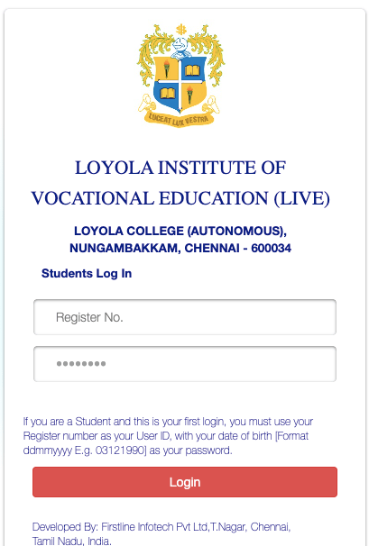 Loyola College Admission 2023 ; Online Application Last Date, Course, Fee, Selection Process