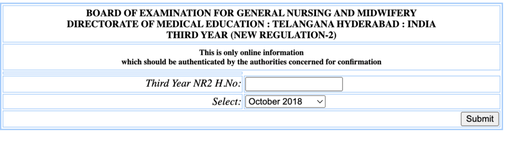 TS GNM Nursing Result 2023