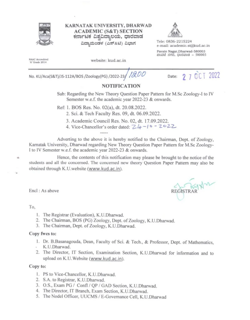 KUD Question Papers Download PDF