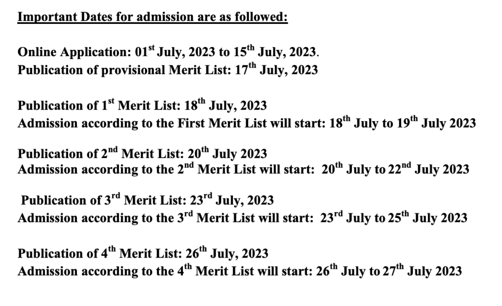 Bandwan Mahavidyalaya Merit List 2023; 1st Admission List BA / BSc / BCom [Published]
