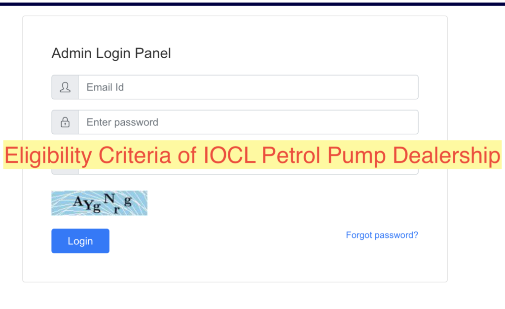 Indian Oil Petrol Pump Dealership