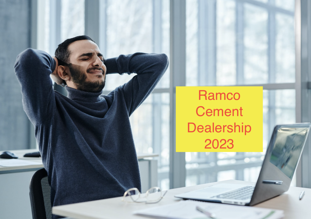  Ramco Cement Dealership