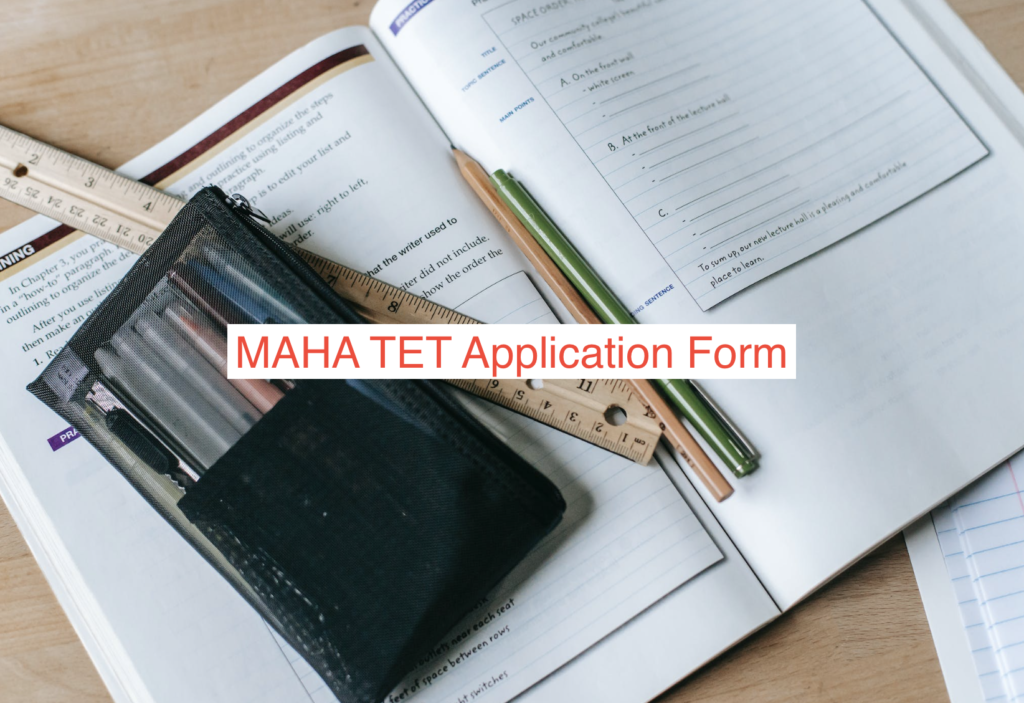 MAHA TET Application Form 