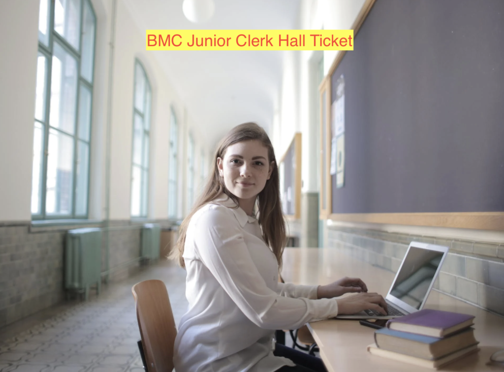 BMC Junior Clerk Hall Ticket 2023 Download 