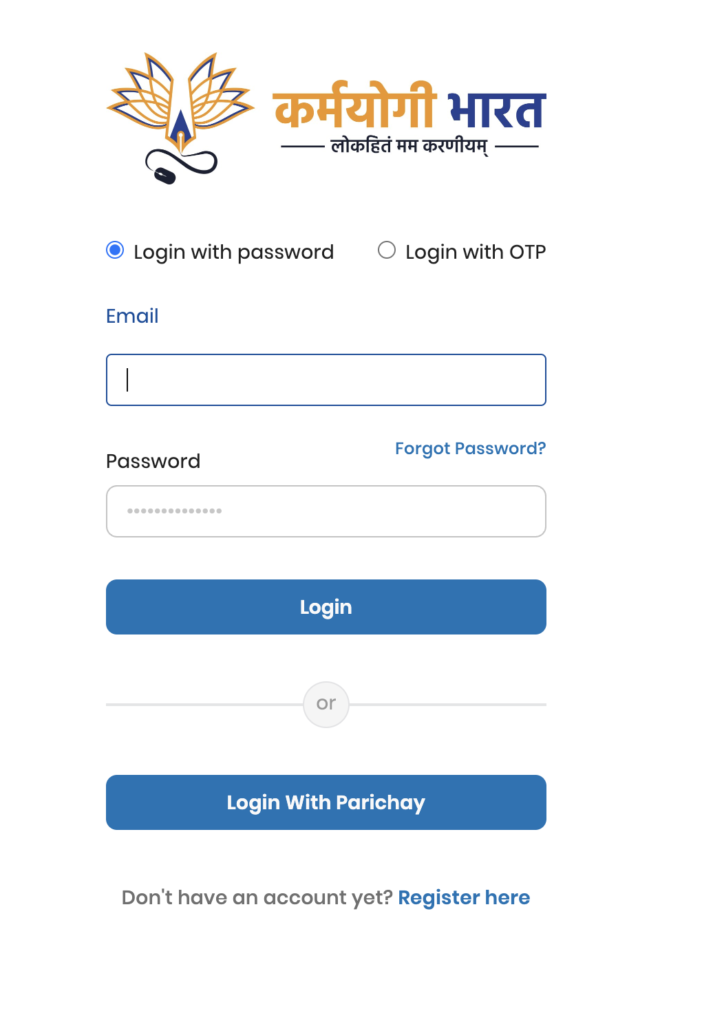 Dak Karmayogi Portal Registration 