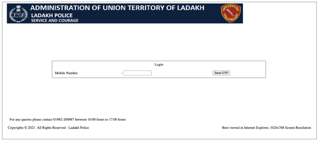 Ladakh Police Admit Card 2023 