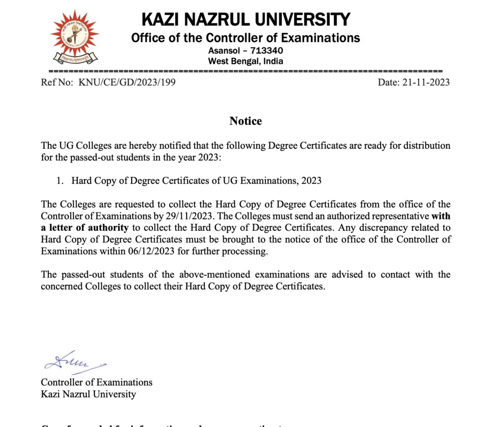 KNU Result 2023