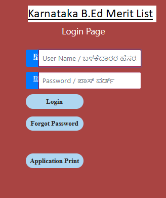 Karnataka BEd Merit List 2024 Download Cut Off Marks & Marksheet ...