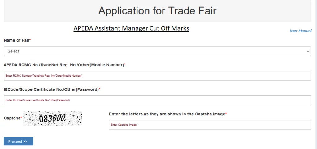 APEDA Assistant Manager Cut Off Marks