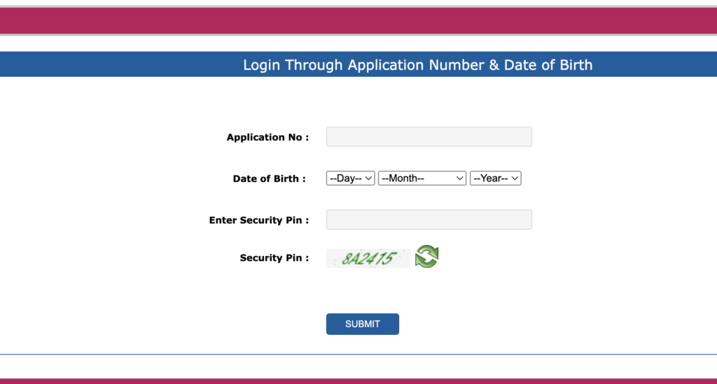 All India Sainik School Admit Card