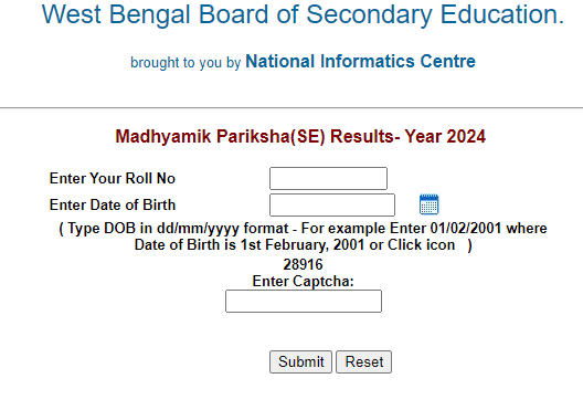 West Bengal Board Class 10th Result 2024